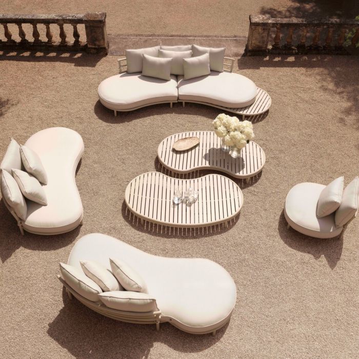Outdoor Coffee Table Laguno sand