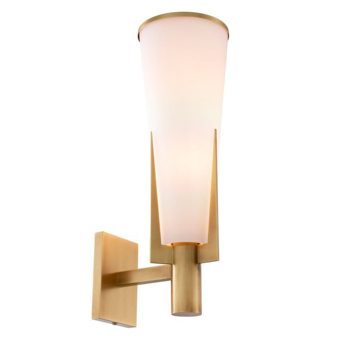 Wall Lamp Dino antique brass finish