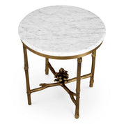 Side Table Pigna vintage brass finish