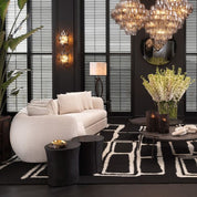 Side Table Osias burnt suar wood