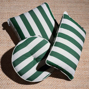 Cojín de exterior Florent Rectangular verde