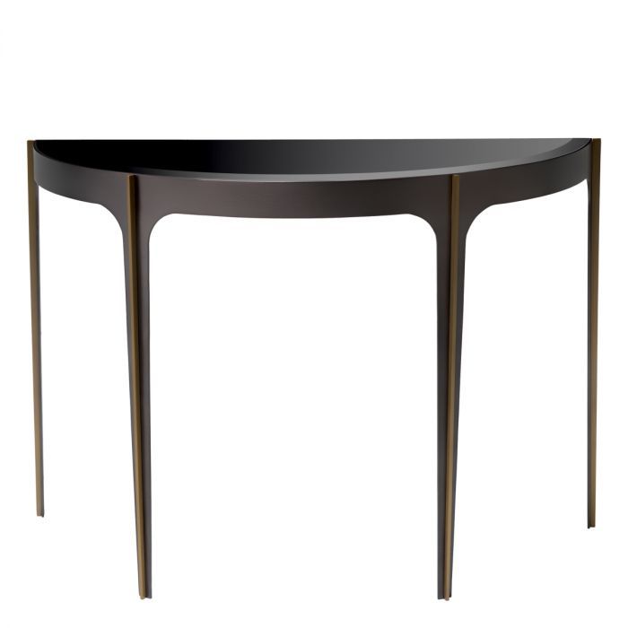 Mesa Consola Artemisa acabado bronce