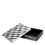 Caja Rodeo L gris crema