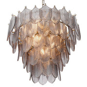 Chandelier Verbier S light brushed brass finish