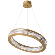 Chandelier Vancouver antique brass finish L