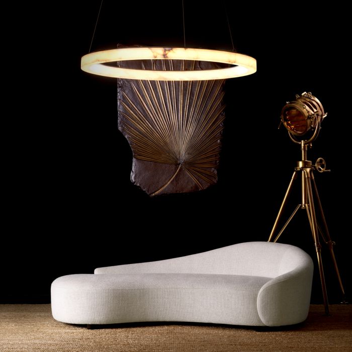 Chandelier Sankt Gallen L bronze highlight finish