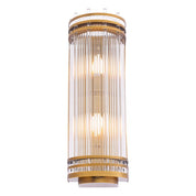 Wall Lamp Gulf L antique brass finish
