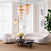 Swivel Chair Amore lyssa off-white