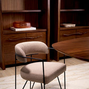 Cuenco Alessio de cristal melocotón