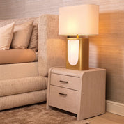 Nightstand Joane washed oak veneer