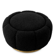 Ottoman Inger bouclé black