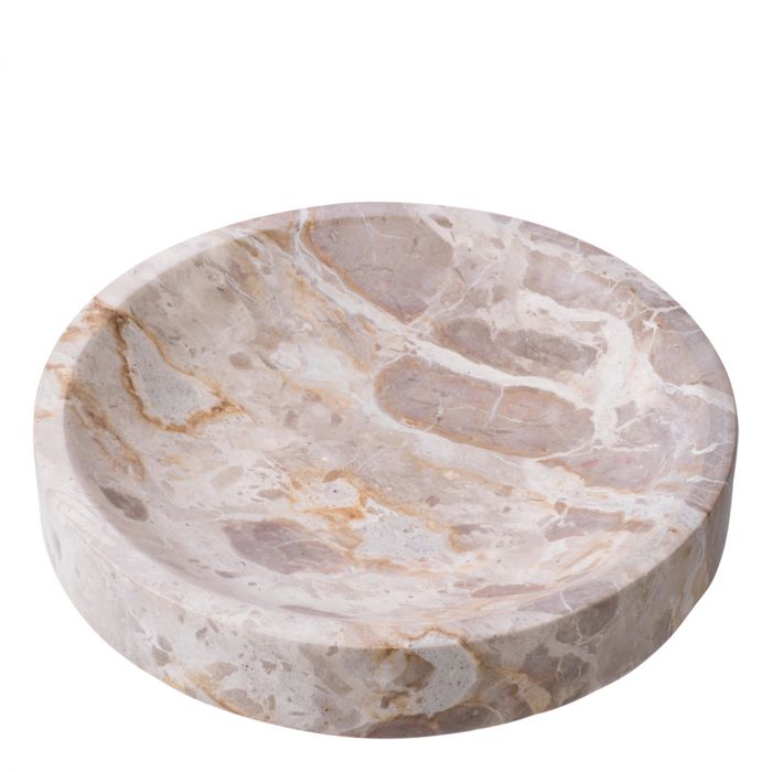 Bowl Moca brown marble