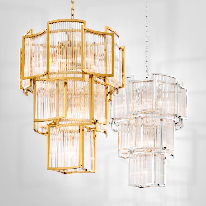 Chandelier Jet Set gold finish