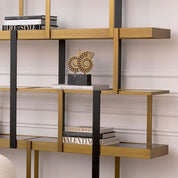 Object Ammonite vintage brass finish set of 2