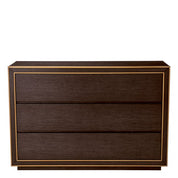 Drawer Dresser Camelot S brown oak veneer