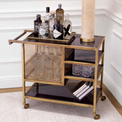 Trolley Sterling vintage brass finish