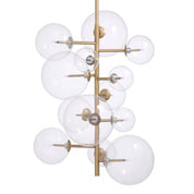 Chandelier Ezra antique brass finish