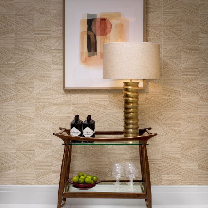 Table Lamp Gilardon vintage brass finish incl shade