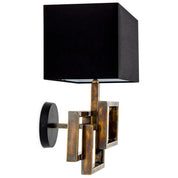 Wall Lamp Windolf vintage brass finish incl shade