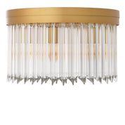 Ceiling Lamp Evina antique brass finish