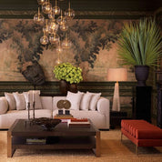 Column Marceau waxed black finish