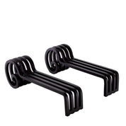 Andiron Mardor black finish set of 2