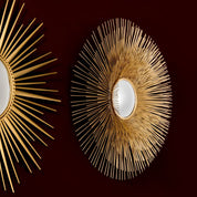 Mirror Solaris gold finish L