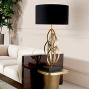 Table Lamp Bellamont vintage brass finish incl shade