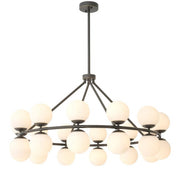 Chandelier Hutchinson bronze highlight finish