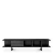 TV Cabinet Guerroro charcoal grey oak veneer