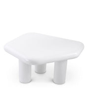Side Table Matiz white high gloss finish