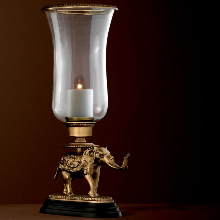 Hurricane Elephant vintage brass finish