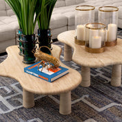 Alfombra Palmaria azul 200 x 300 cm