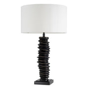 Table Lamp Miro bronze highlight finish incl shade