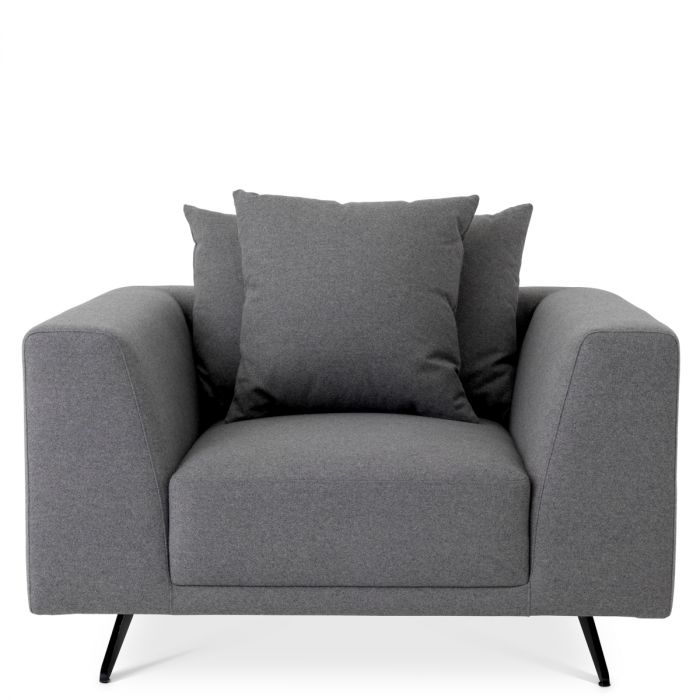 Chair Endless grey wool blend