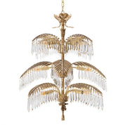 Chandelier Hildebrandt L vintage brass finish