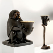 Art Deco Monkey with light