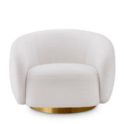Swivel Chair Brice avalon white