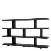 Cabinet Brett charcoal grey oak veneer