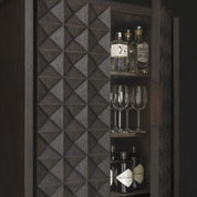 Bar Cabinet Jane mocha meranti