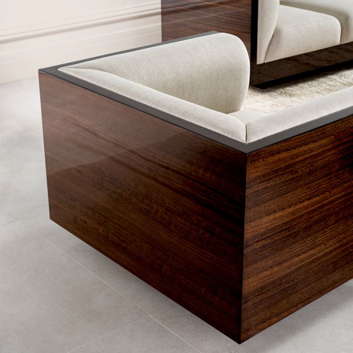 Silla giratoria Sebastian chapa de eucalipto loki natural