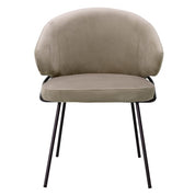 Dining Chair Kinley savona greige velvet