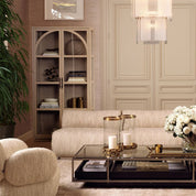 Stand Christine vintage brass finish