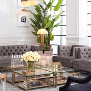 Table Lamp Berkley antique brass finish