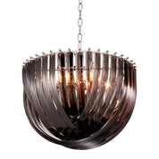 Chandelier Murano smoke ø 50 x H. 33 cm