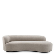 Sofá Morten bouclé gris