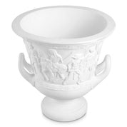 Jarrón Hydria acabado blanco