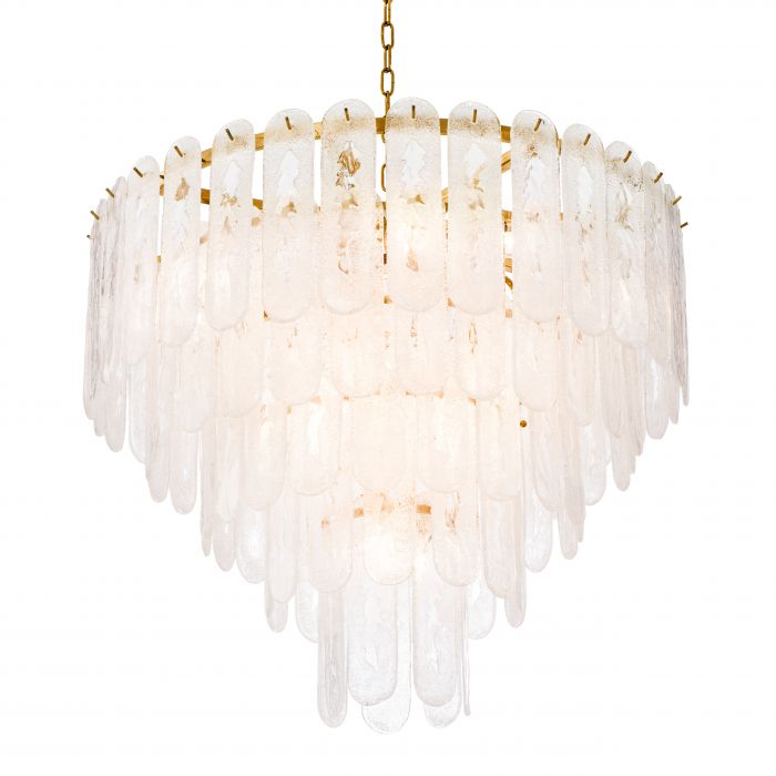 Chandelier Riveria gold finish