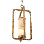 Chandelier San Lorenzo vintage brass finish