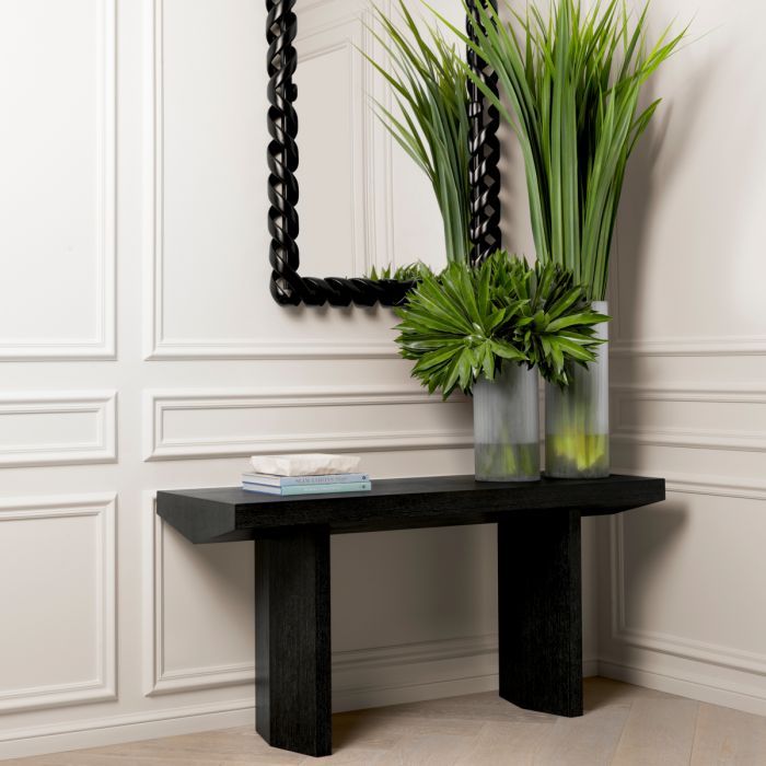 Mirror Casone piano black finish